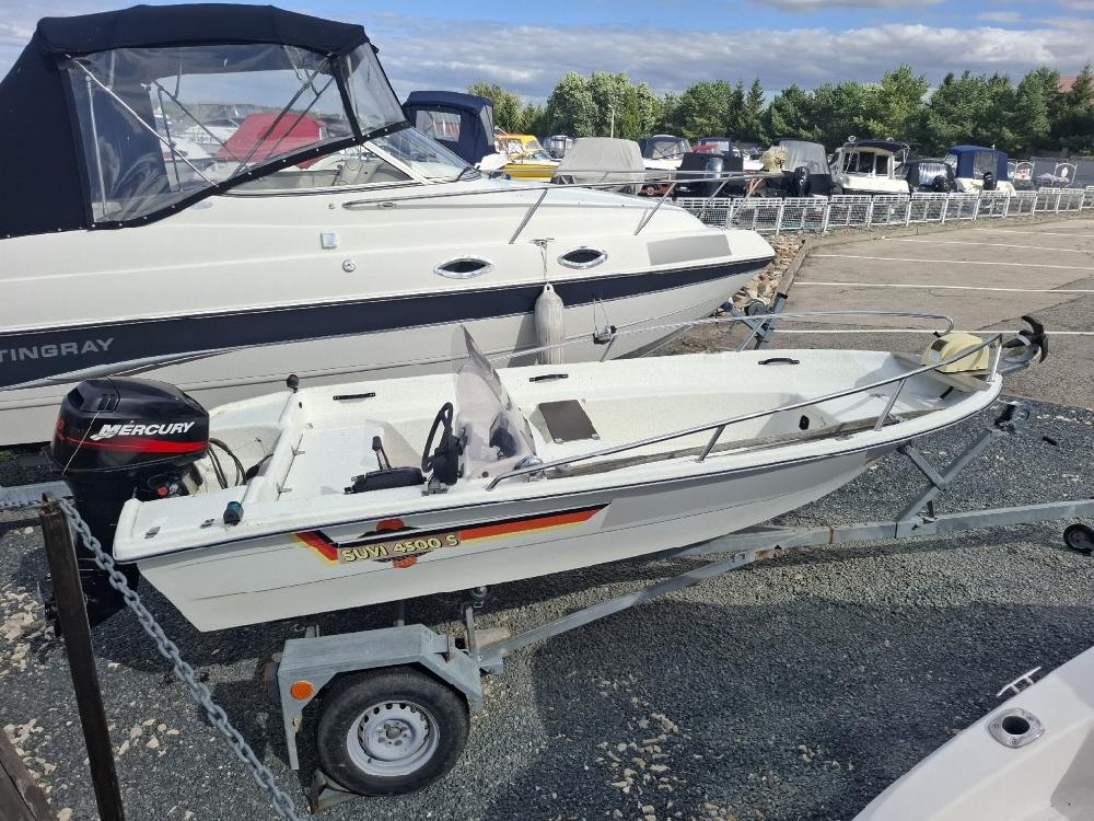 SUVI 4500с мотором MERCURY 40 ELPTO